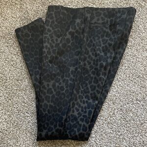 Calvin Klein Black and Gray Pants